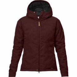 Fjallraven Womens Kiruna Padded Jacket Burnt Red